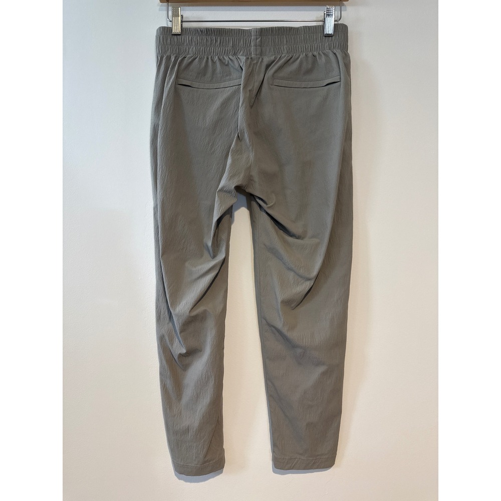 Athleta Trekkie Ankle Pants Women 4 Gray Ripstop Hiking Outdoor 291743 - Picture 2 of 8